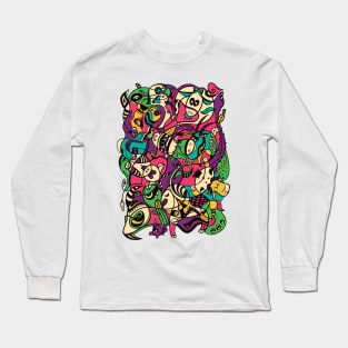 Goats - 12 Zodiac Animals Long Sleeve T-Shirt